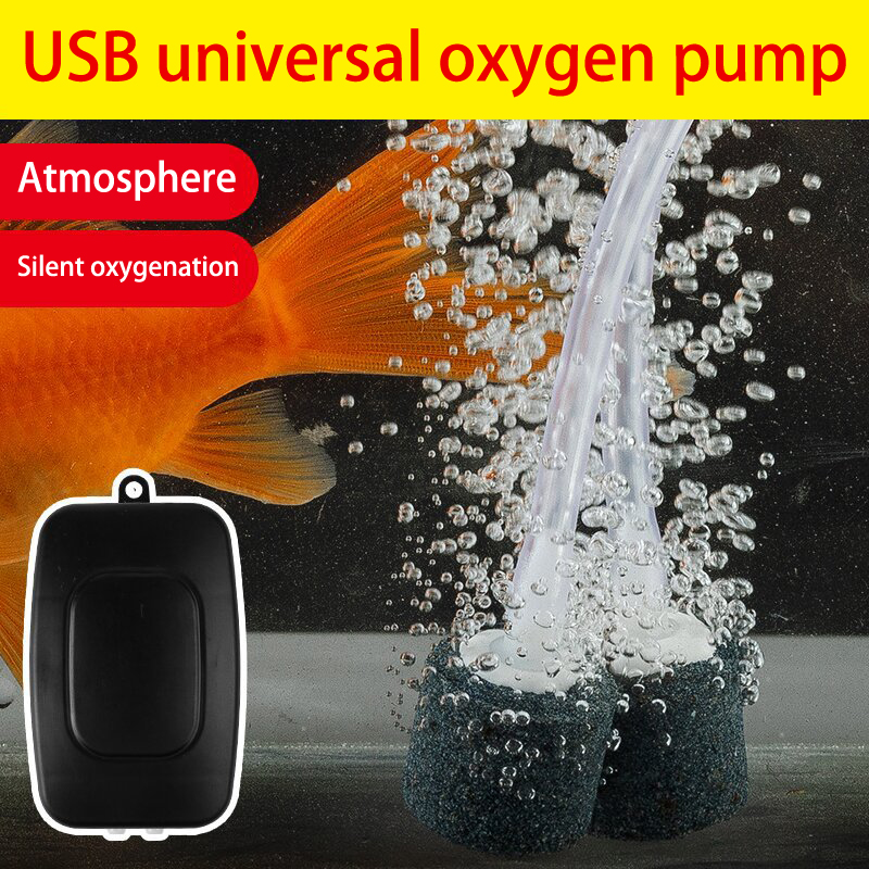 Aquarium Fish Accessories - Mini Aquarium Luchtpomp Kit Zuurstofpomp Usb