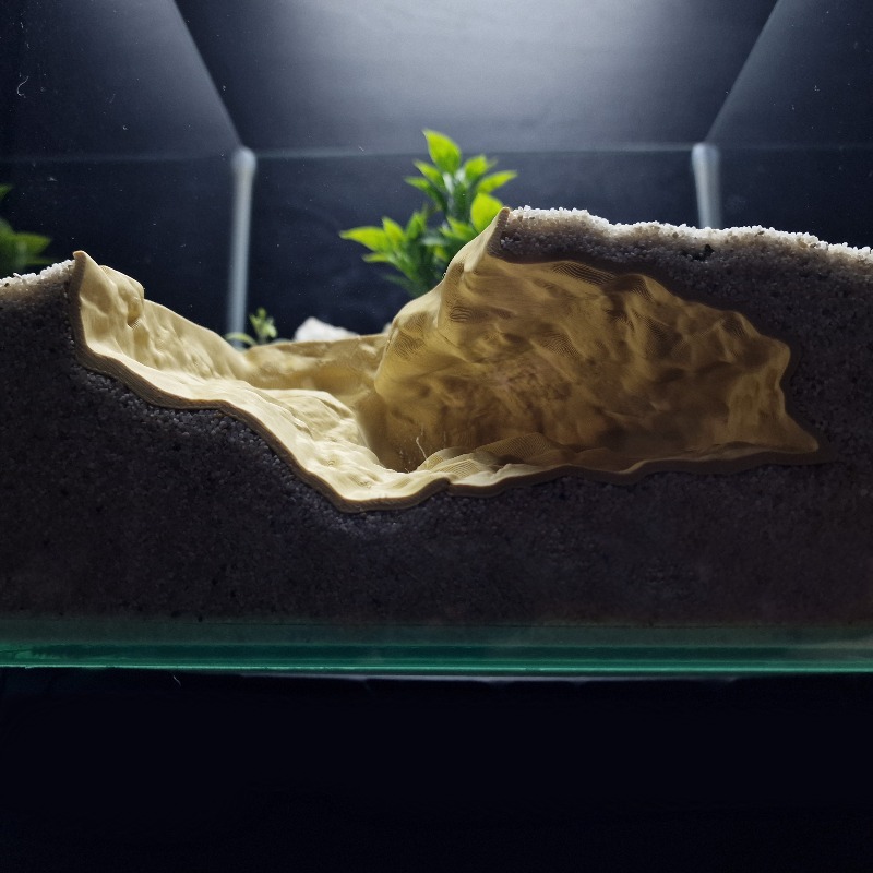 Aquarium Fish Hideout - 3D-geprinte High Sim Natural Rock Pet