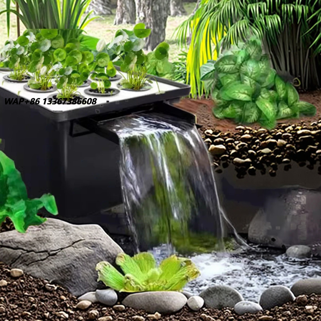 Aquarium Fish Accessories - Fabrieksdirect Buiten Tuinvijver Waterval Filtersysteem Verborgen