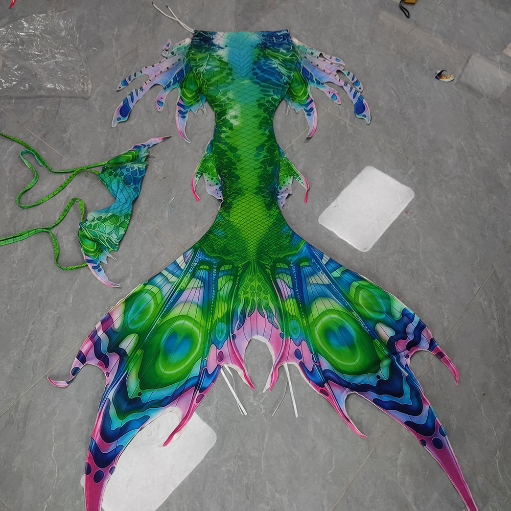 Aquarium Fish Beautiful - Op maat gemaakte kleur schoonheid vissenstaart