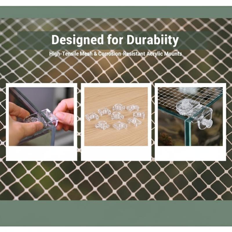 Aquarium Fish Jumping - 1 Stuks Visbak Net Anti-Springbescherming Huisdier