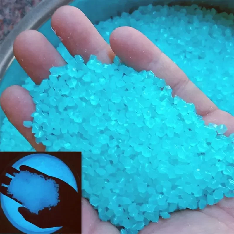 Aquarium Fish That Glow In The Dark - 1000 stks 3-5mm Lichtgevende Zand Glow
