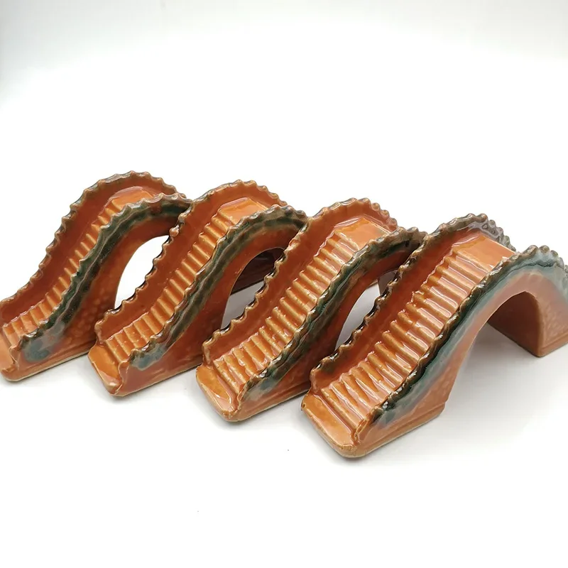 Aquarium Fish Bridge - Hars Keramische Jade Brug Aquarium Decoratie