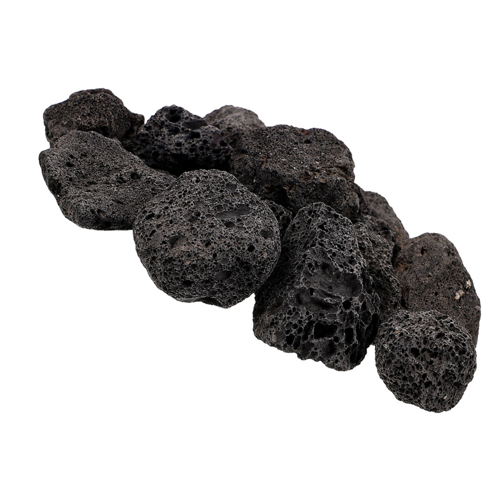 Aquarium Fish Accessories - 1Pack Natuurlijke vulkanische stenen Lava-rotsen Kleine