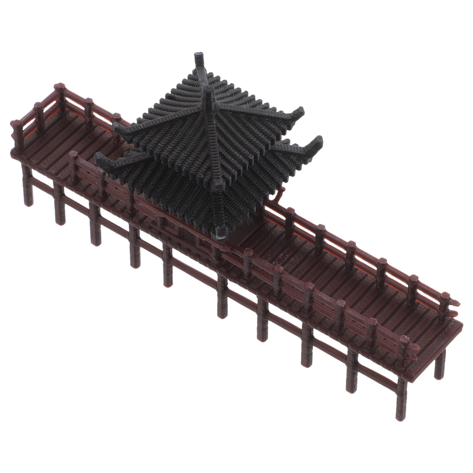 Aquarium Fish Bridge - Mini Chinees Paviljoen Brug Decoratief Ornament