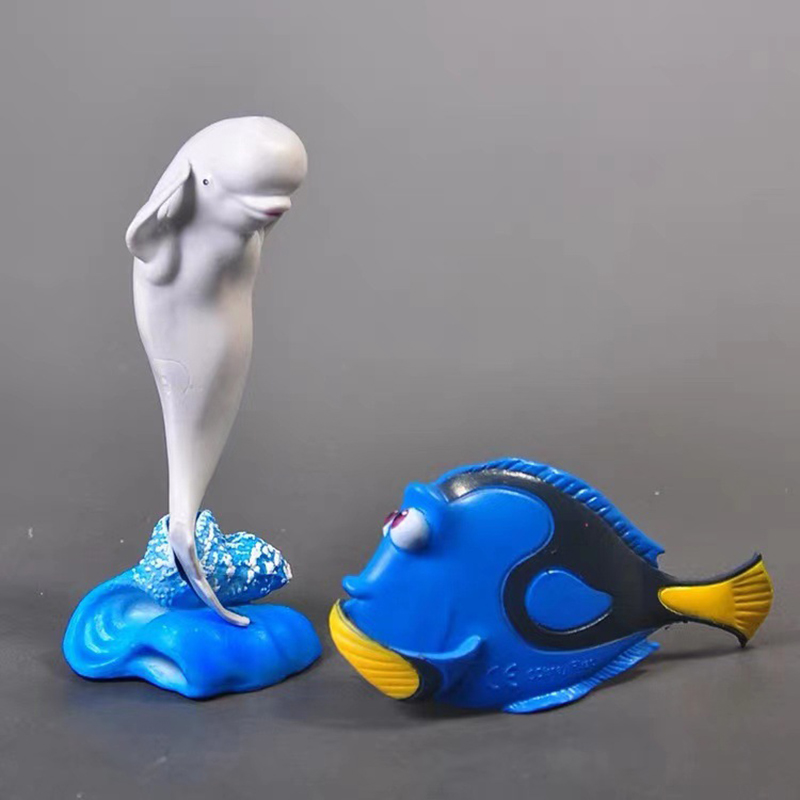 Leuke 6-delige poppenstandbeel - Aquarium Fish Dolphin recensie en prijs