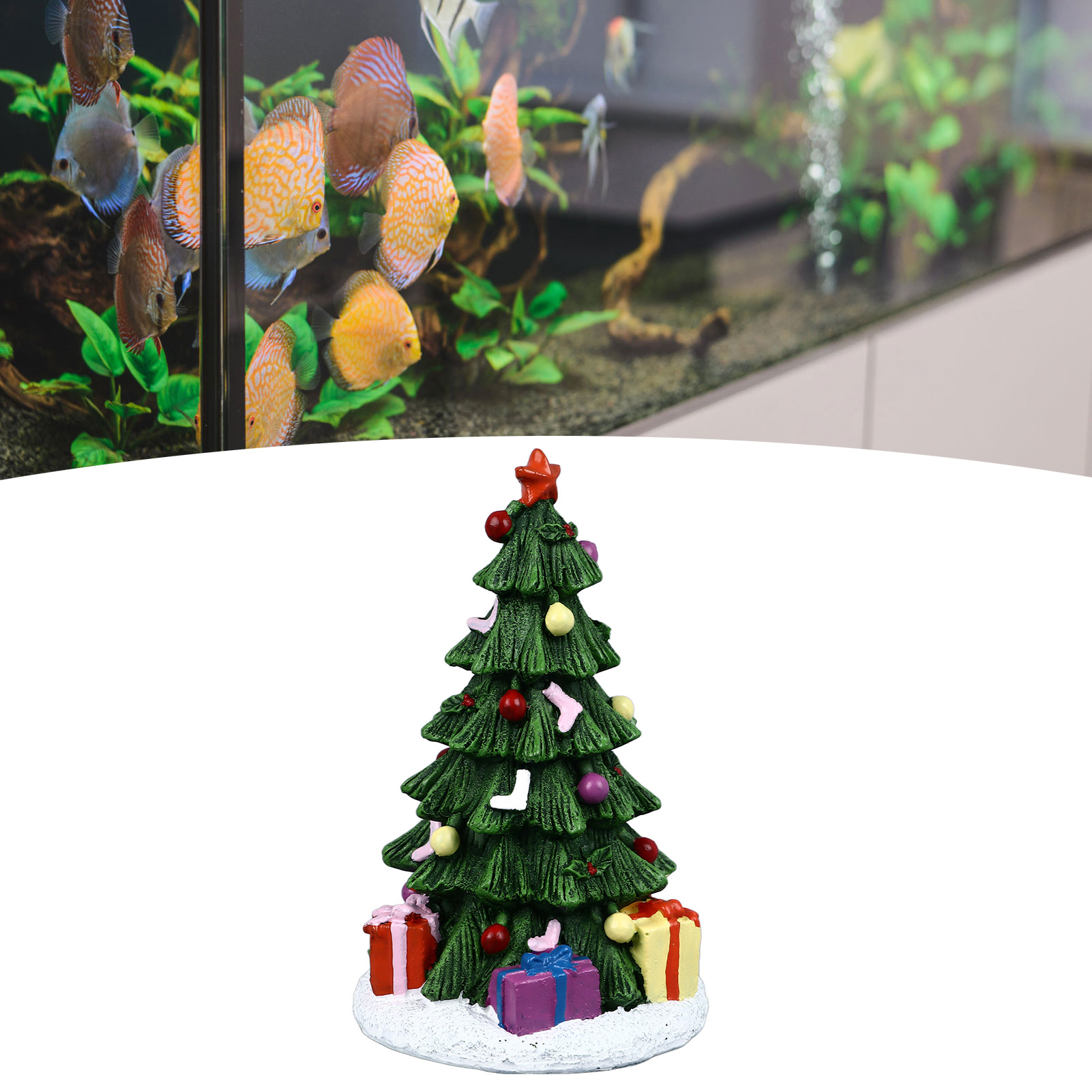 ZK20 Christmas Fish Tank Ornam - Aquarium Fish Beautiful recensie en prijs