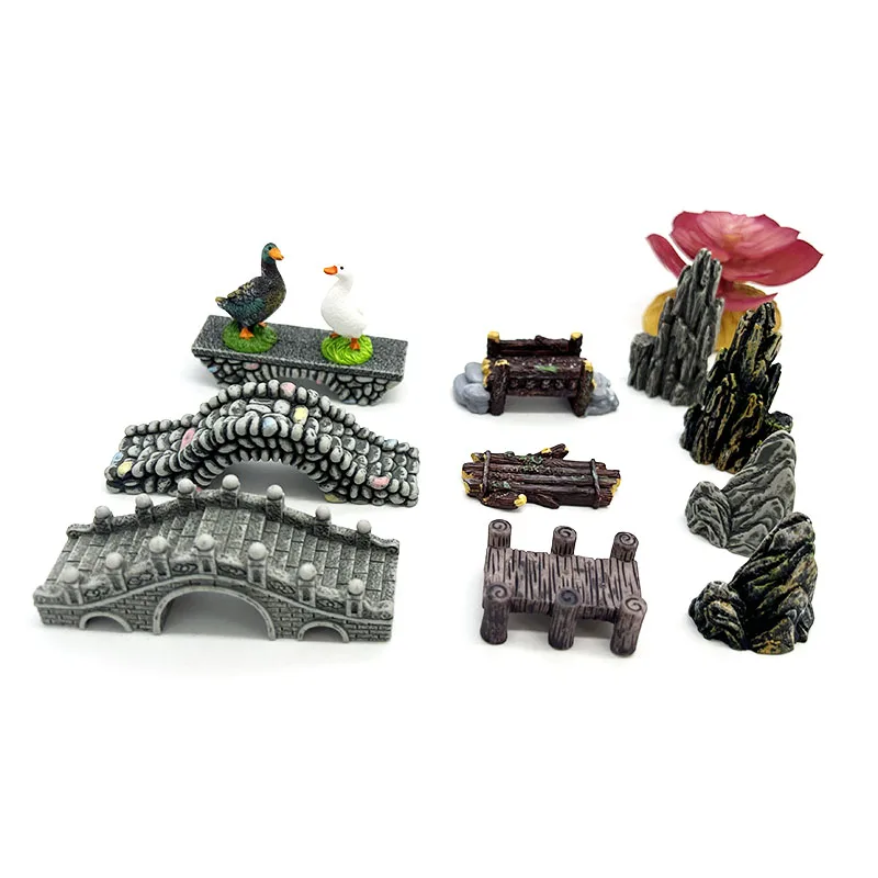 Mini Aquarium Hars Brug Decora - Aquarium Fish Bridge recensie en prijs