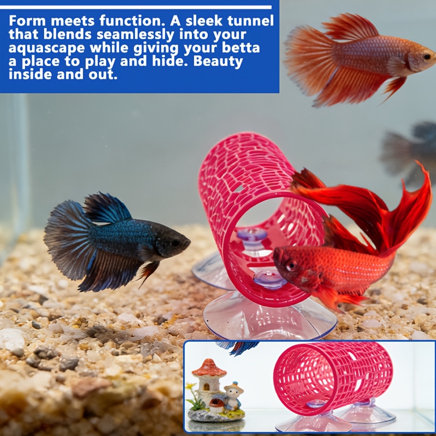 Betta Fish Hideaway Tunnel 1pc - Aquarium Fish Beautiful recensie en prijs