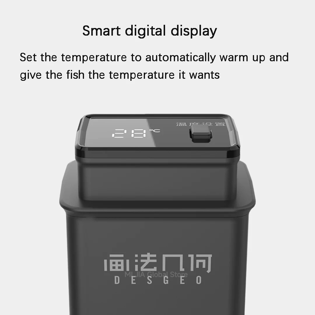 DESGEO 50W Slimme Aquariumverw - Aquarium Fish App recensie en prijs