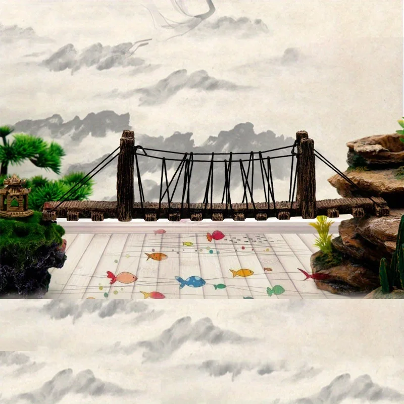 1Pc Aquarium Ornament Decorati - Aquarium Fish Bridge recensie en prijs