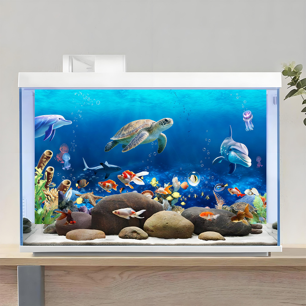 Aquariumachtergrond, achtergro - Aquarium Fish Dolphin recensie en prijs