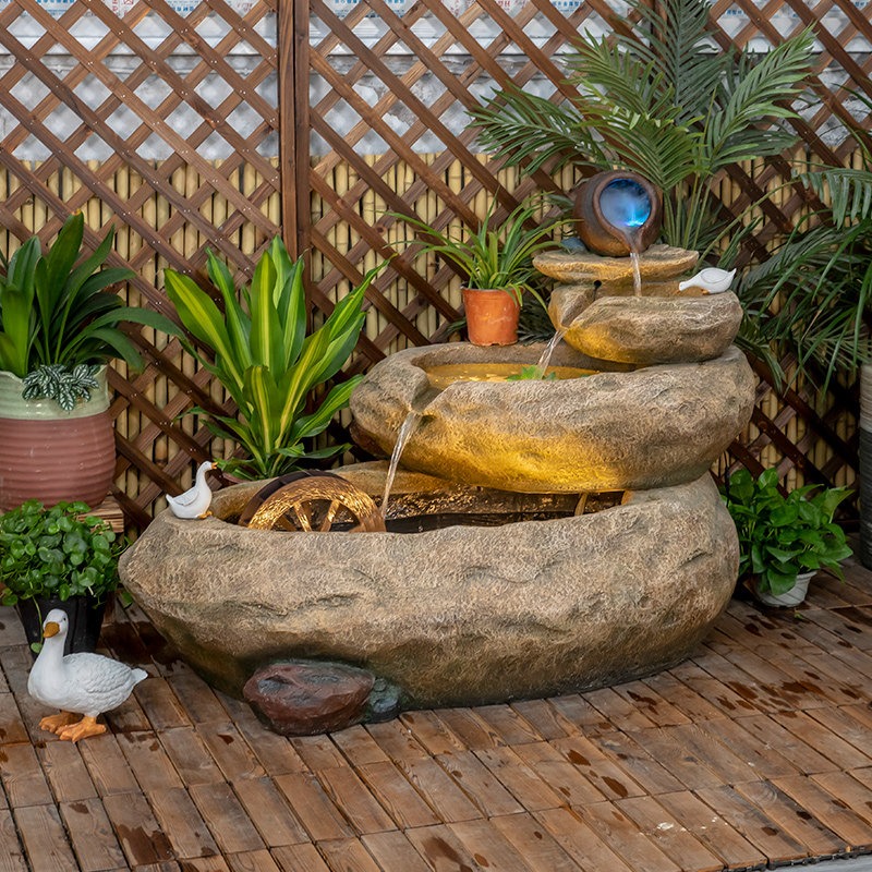 Buitenbalkon vijver binnenplaa - Aquarium Fish In Pond recensie en prijs