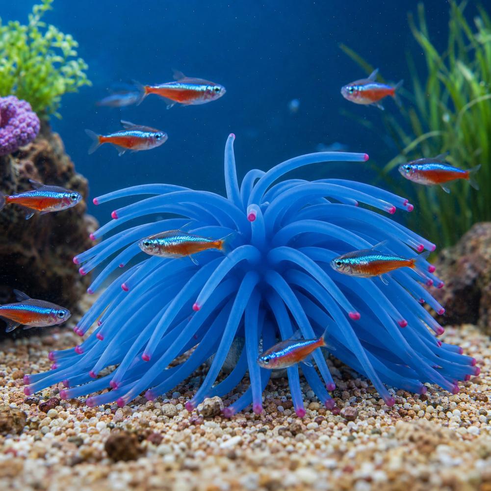Aquariumornament Siliconen zee - Aquarium Fish Accessories recensie en prijs