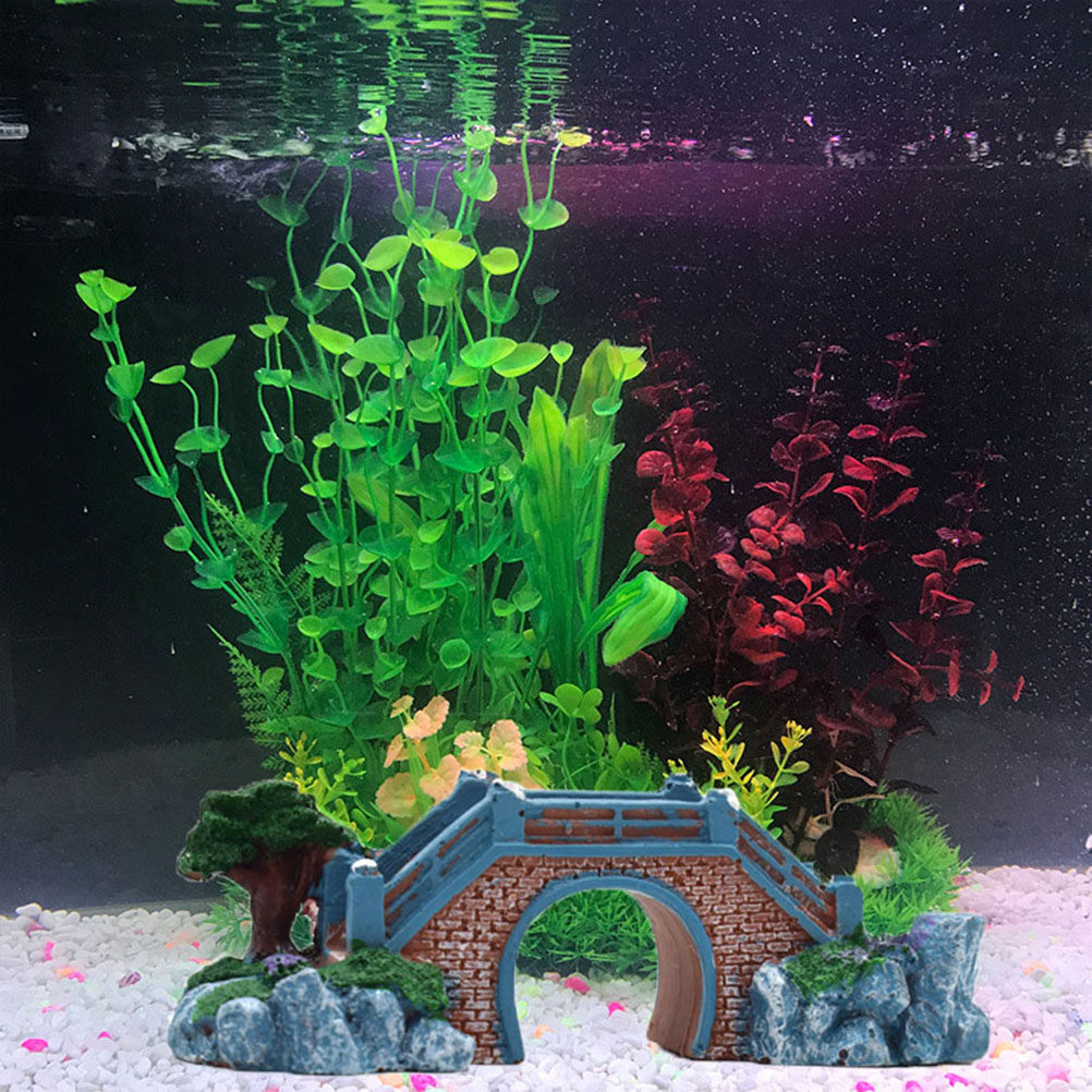 Visbak Harsbrug Decoratief Aqu - Aquarium Fish Bridge recensie en prijs