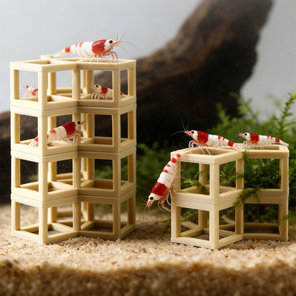 Geometrisch 3D-geprint aquariu - Aquarium Fish Hiding Spot recensie en prijs