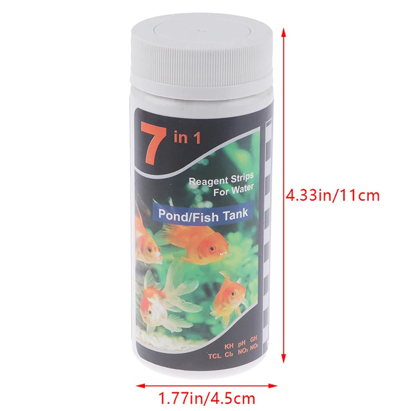 7-in-1 PH-teststrip, testkit v - Aquarium Fish In Pond recensie en prijs