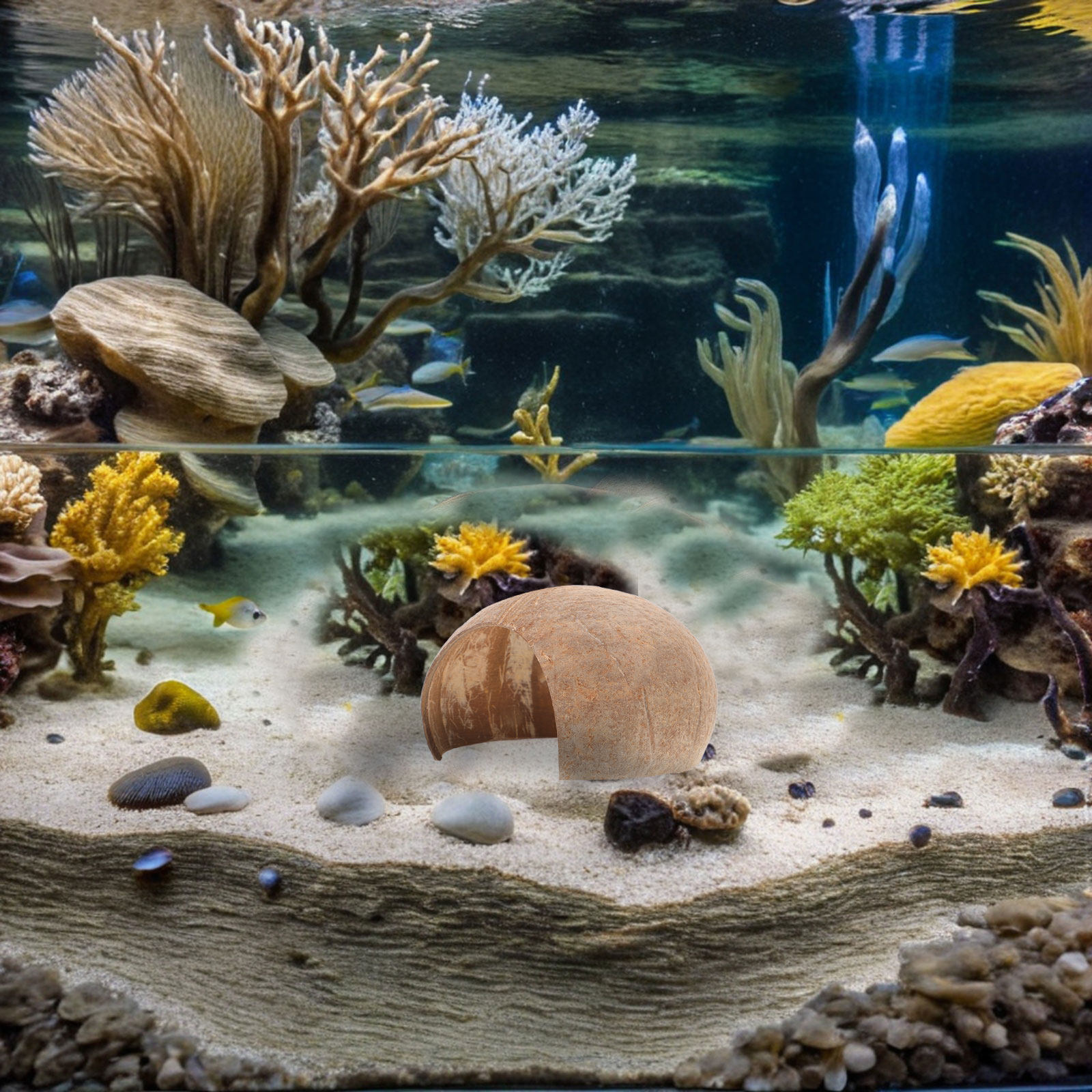 2 stuks aquariumvis schuilplaa - Aquarium Fish Hiding Spot recensie en prijs