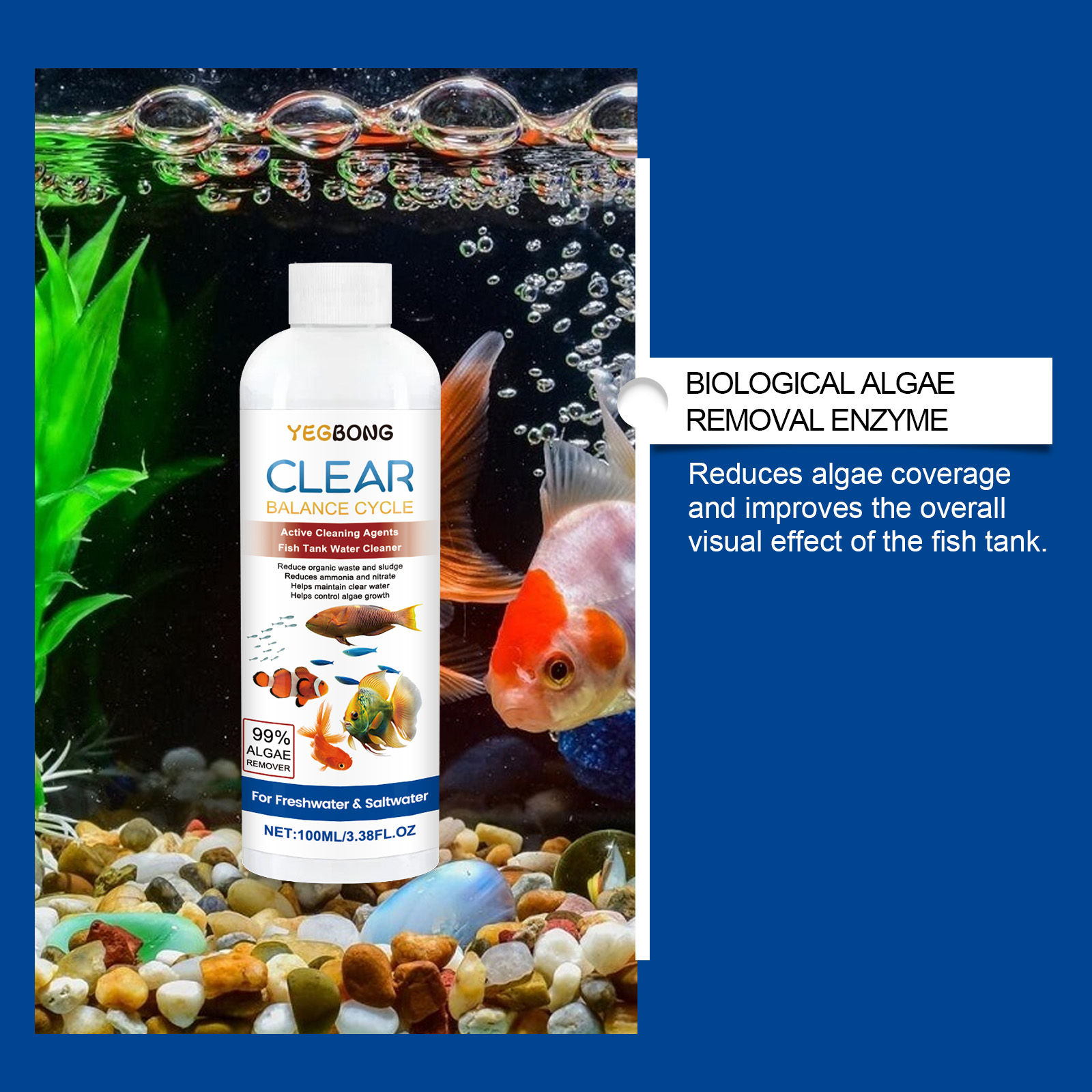 Aquarium Water Clarifier 100ml - Aquarium Fish Care recensie en prijs