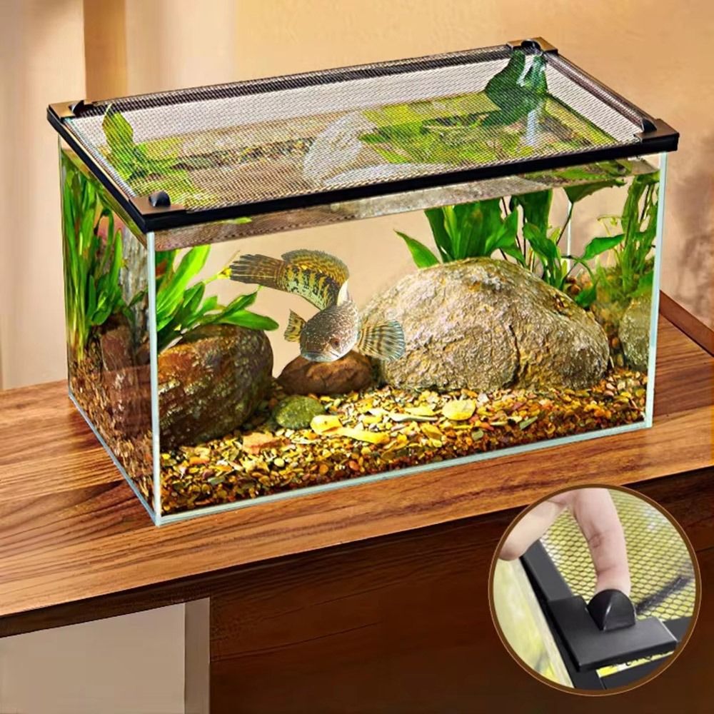 Stevige magnetische dekselafde - Aquarium Fish Jumping recensie en prijs