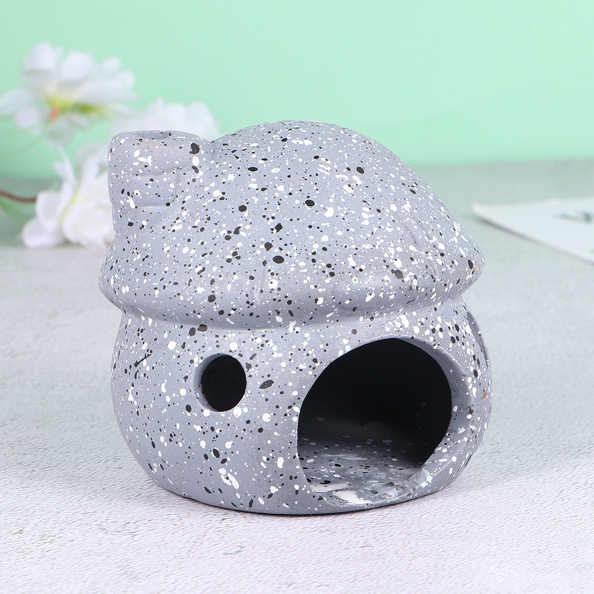 1 Stuks Keramische Paddenstoel - Aquarium Fish Hiding Spot recensie en prijs