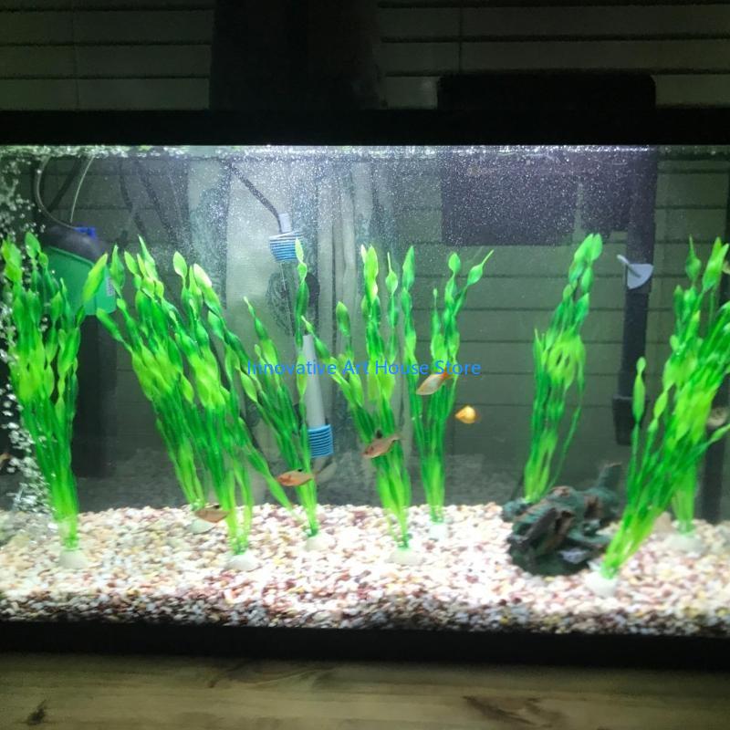 E1PC Waterplanten Bladeren voo - Aquarium Fish Hiding Spot recensie en prijs