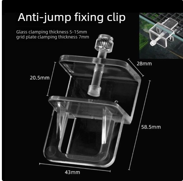 Aquarium Cover Klem Acryl Vast - Aquarium Fish Jumping recensie en prijs