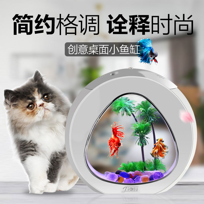 Jialu creatieve desktop aquari - Aquarium Fish Delivery recensie en prijs