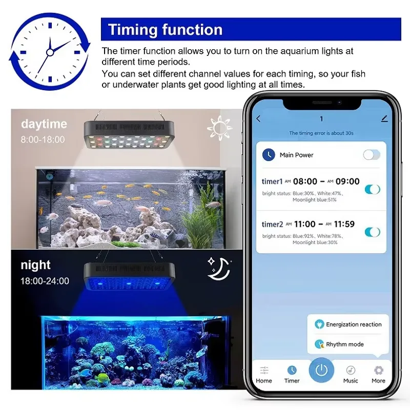 Wifi APP besturing koraalrif 1 - Aquarium Fish App recensie en prijs
