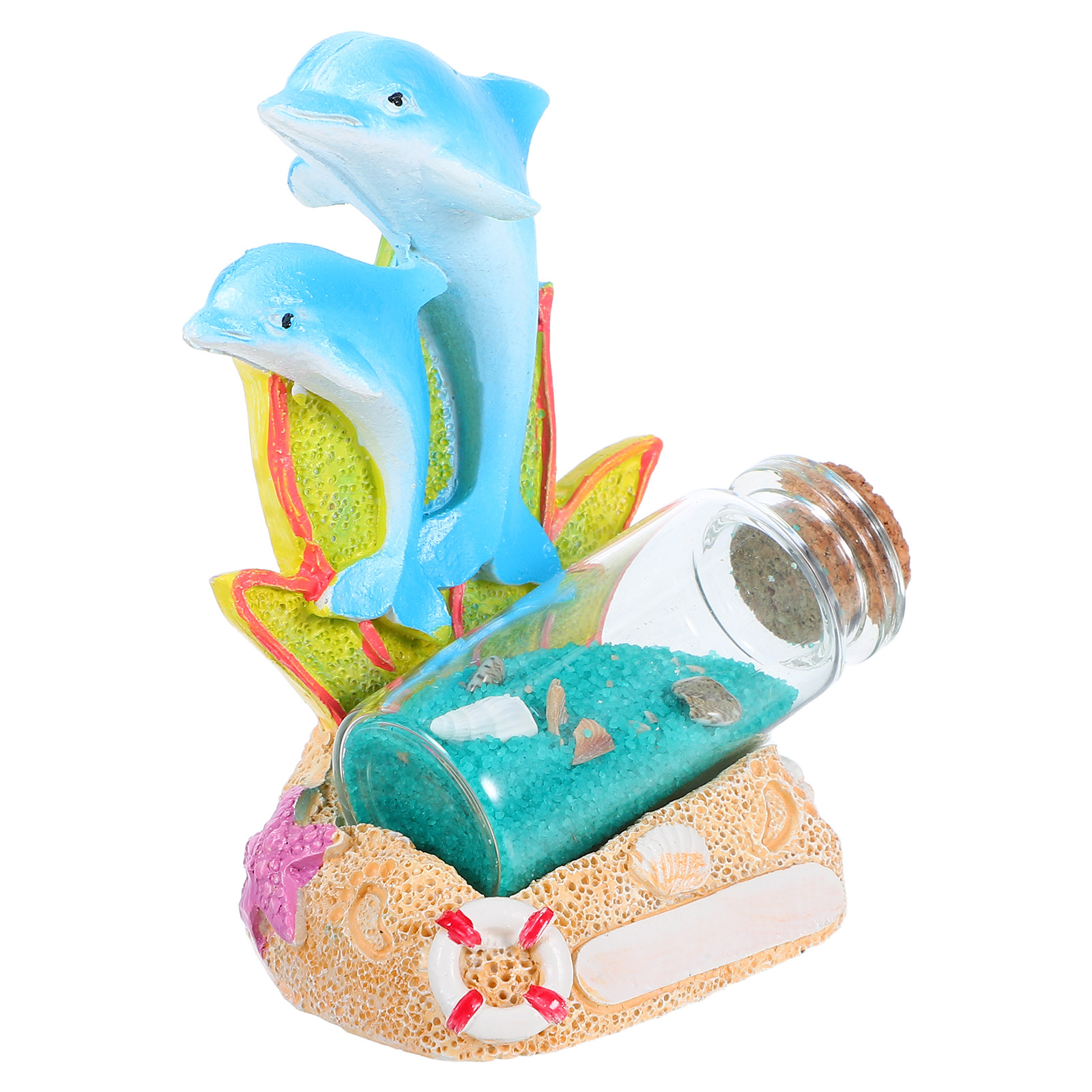 Dolfijn Harsen Sculptuur Drijv - Aquarium Fish Dolphin recensie en prijs