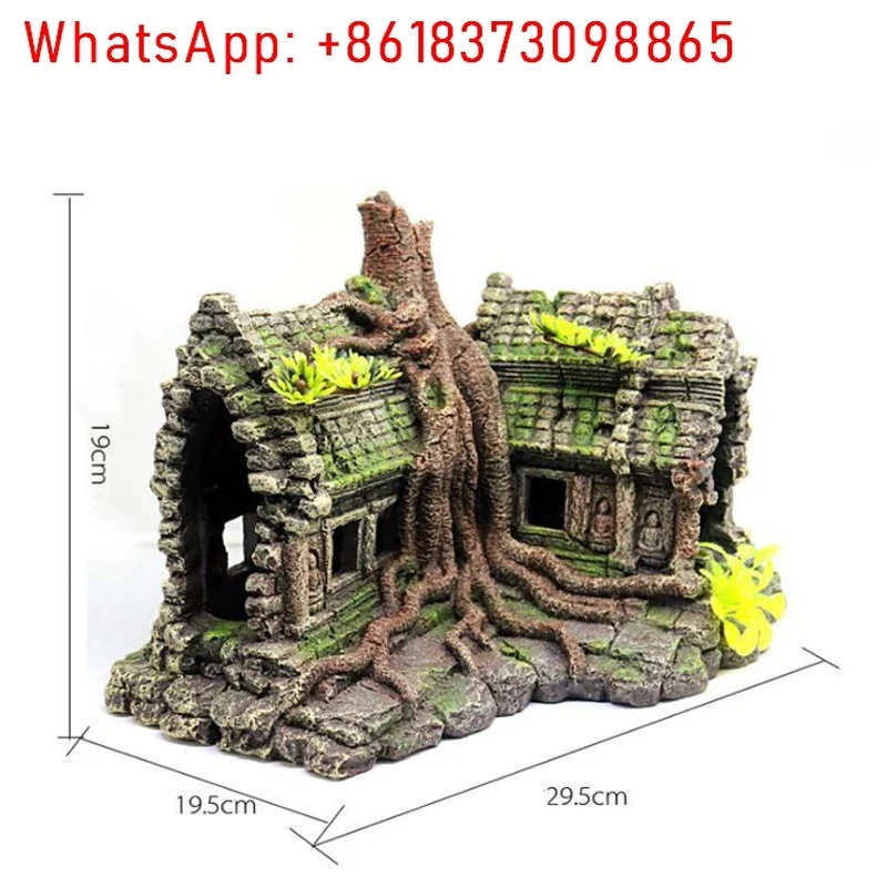 Harsen Boomhut Houten Aquarium - Aquarium Fish Accessories recensie en prijs