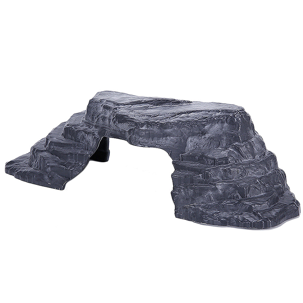 Groot imitatiestenen schildpad - Aquarium Fish Bridge recensie en prijs
