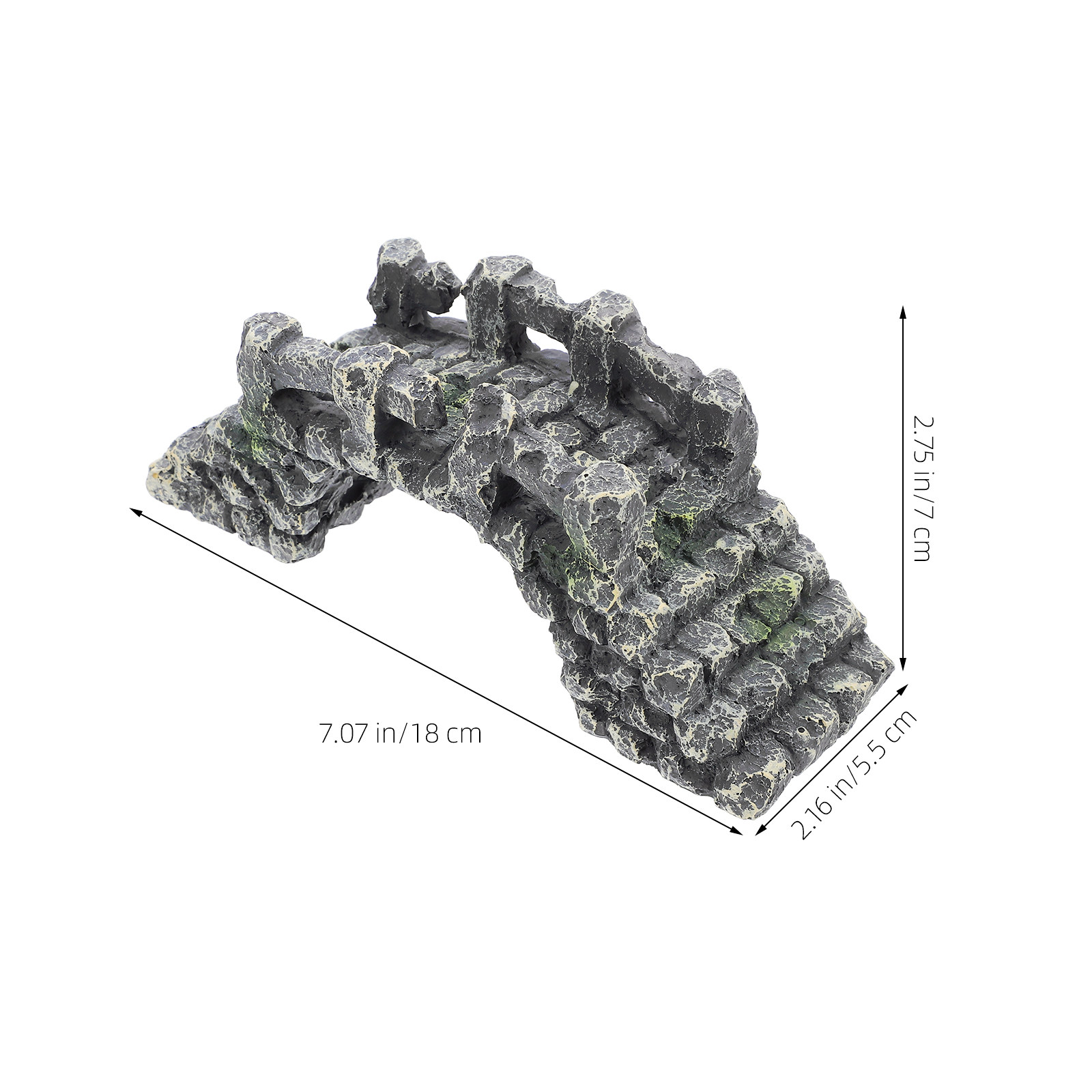 Miniatuur hars boogbrug voor a - Aquarium Fish Bridge recensie en prijs