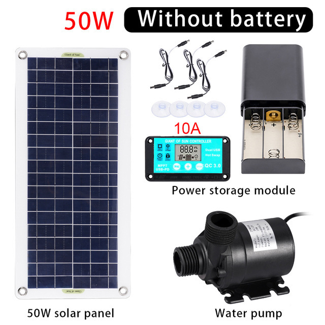 50W Zonne-energie Waterpomp Se - Aquarium Fish Accessories recensie en prijs