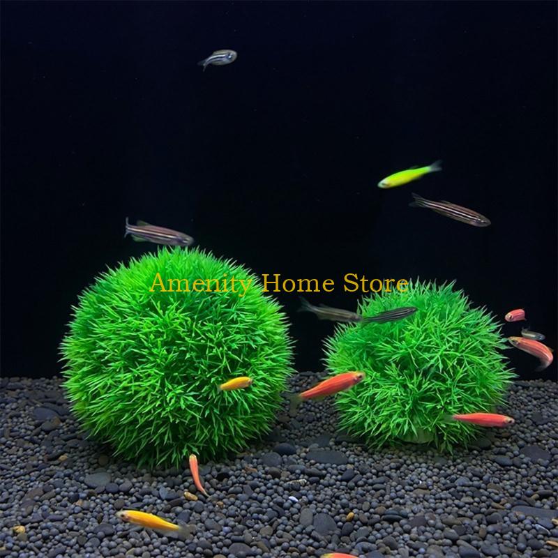 F26C Groene kunstmatige Marimo - Aquarium Fish Beautiful recensie en prijs