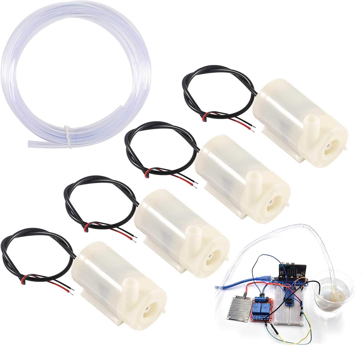 4 stuks DC 3V 5V Micro Dompelp - Aquarium Fish Delivery recensie en prijs
