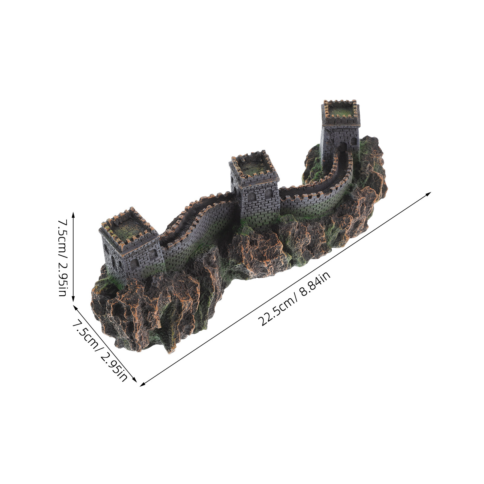 Miniatuur sculptuur Chinese br - Aquarium Fish Bridge recensie en prijs