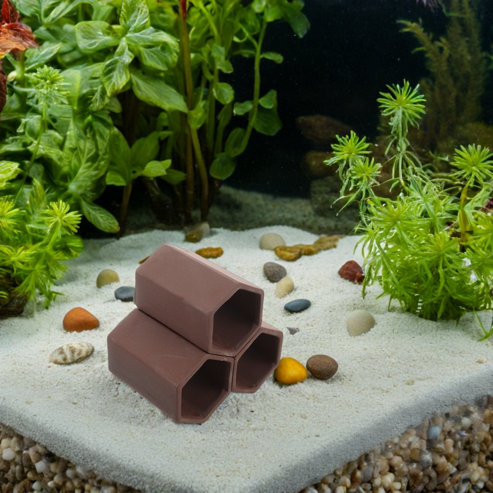 Aquariumgrot voor garnalen, br - Aquarium Fish Hiding Spot recensie en prijs