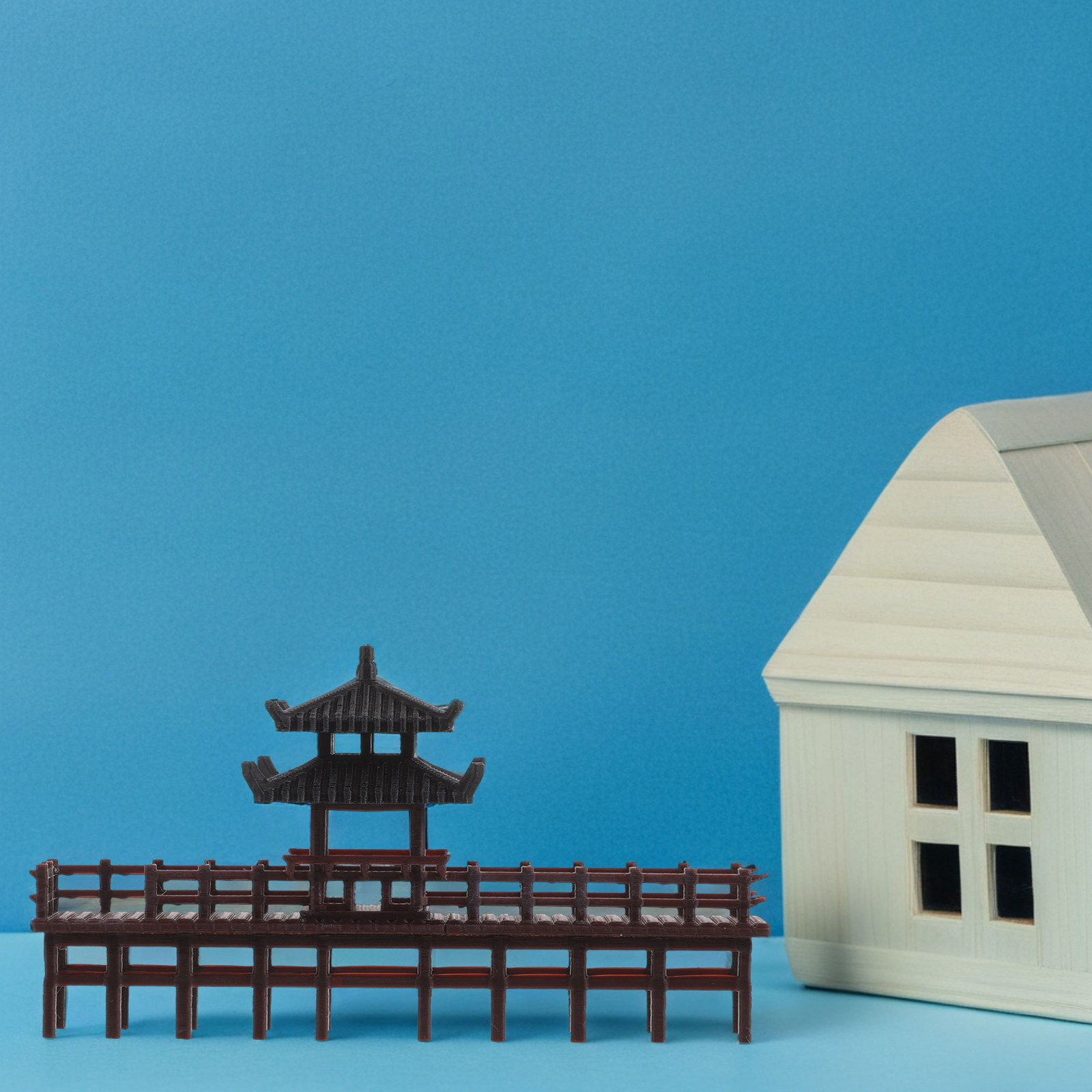 Mini Chinees Paviljoen Brug De - Aquarium Fish Bridge recensie en prijs
