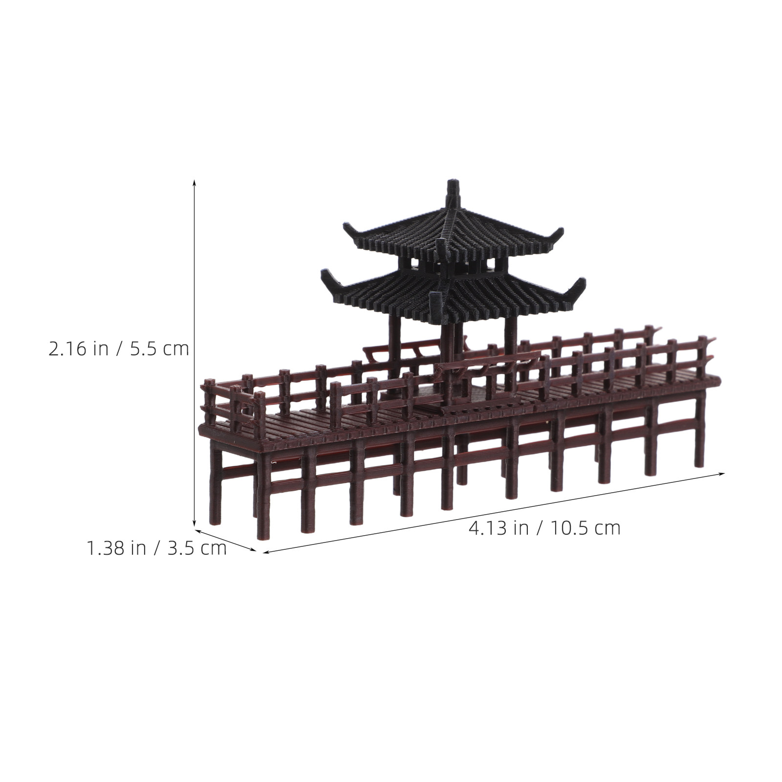 Mini Chinees Paviljoen Brug De - Aquarium Fish Bridge recensie en prijs